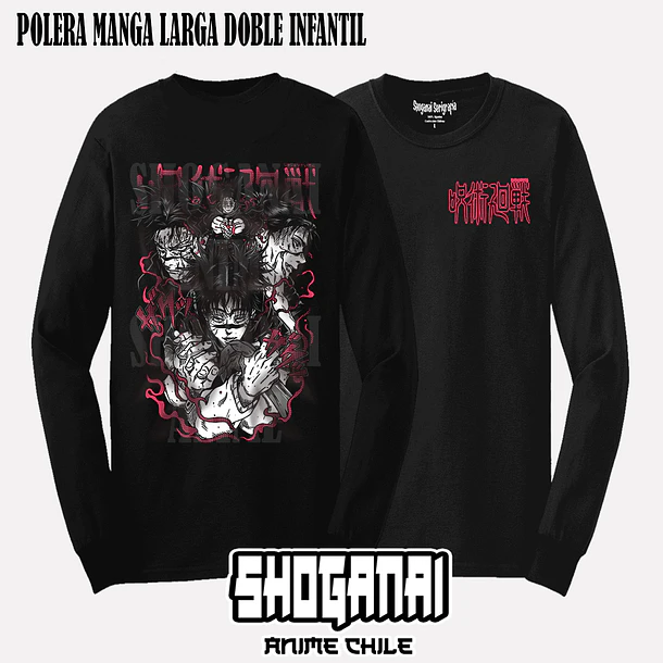 JJK37 Choso - JUJUTSU KAISEN - INFANTIL (Polera o Polerón) 5