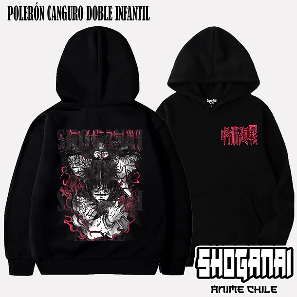 JJK37 Choso - JUJUTSU KAISEN - INFANTIL (Polera o Polerón) 6
