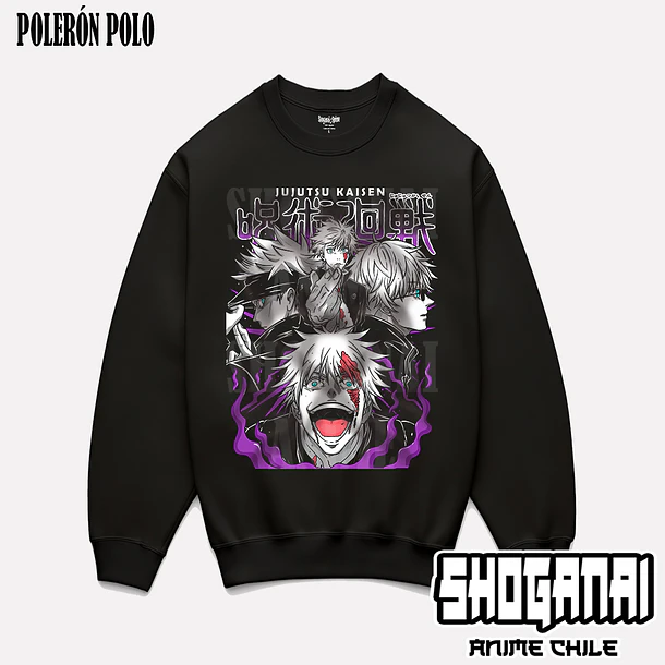 JJK38 Satoru Gojo - JUJUTSU KAISEN - ADULTO (Polera o Polerón) 7