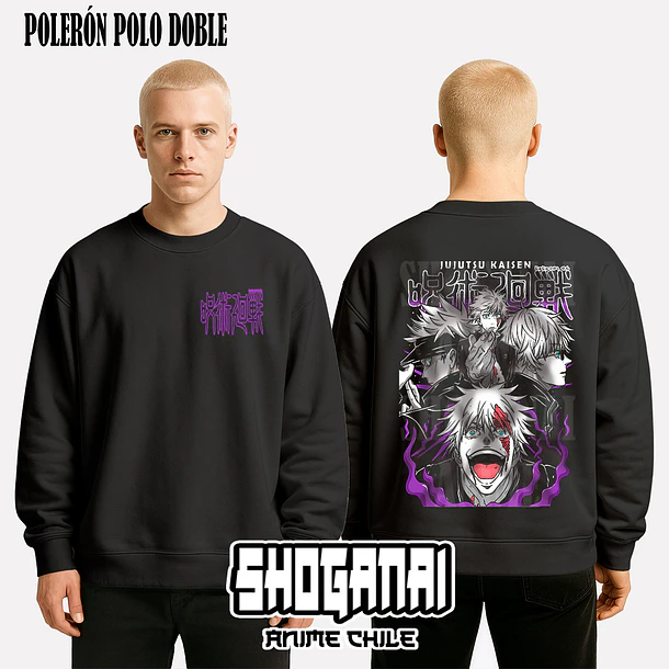 JJK38 Satoru Gojo - JUJUTSU KAISEN - ADULTO (Polera o Polerón) 8