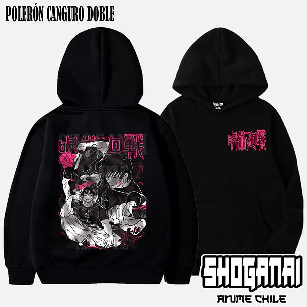 JJK39 Toji Fushiguro - JUJUTSU KAISEN - ADULTO (Polera o Polerón) 6