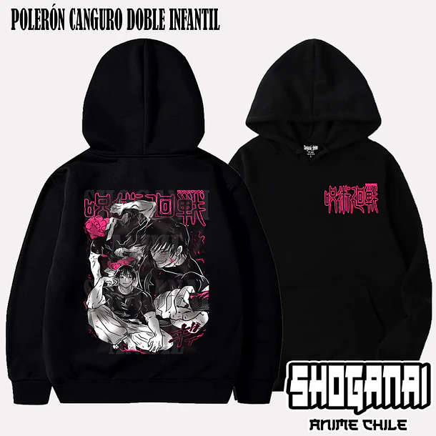 JJK39 Toji Fushiguro - JUJUTSU KAISEN - INFANTIL (Polera o Polerón) 6