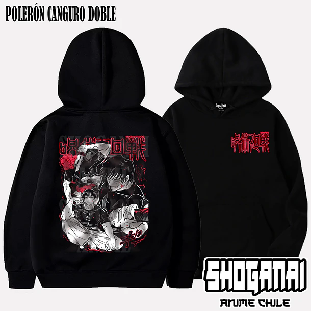 JJK39 OP2 Toji Fushiguro - JUJUTSU KAISEN - ADULTO (Polera o Polerón) 5