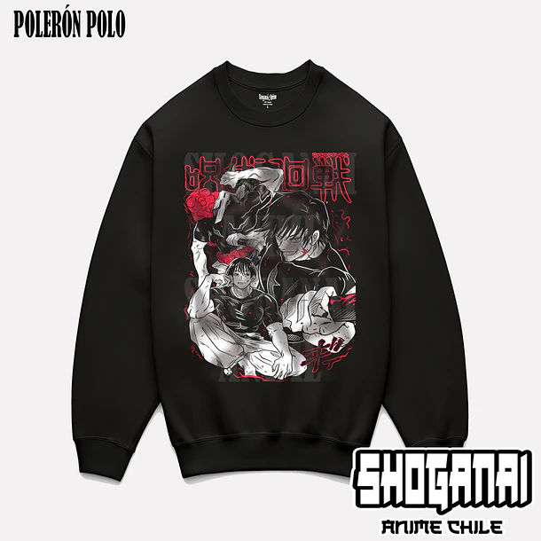 JJK39 OP2 Toji Fushiguro - JUJUTSU KAISEN - ADULTO (Polera o Polerón) 6