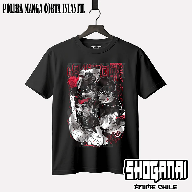 JJK39 OP2 Toji Fushiguro - JUJUTSU KAISEN - INFANTIL (Polera o Polerón) 1