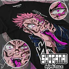 JJK40 Ryomen Sukuna - JUJUTSU KAISEN - ADULTO (Polera o Polerón) 1