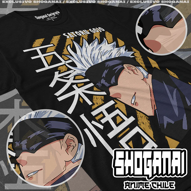 JJK41 Satoru Gojo - JUJUTSU KAISEN - ADULTO (Polera o Polerón) 1