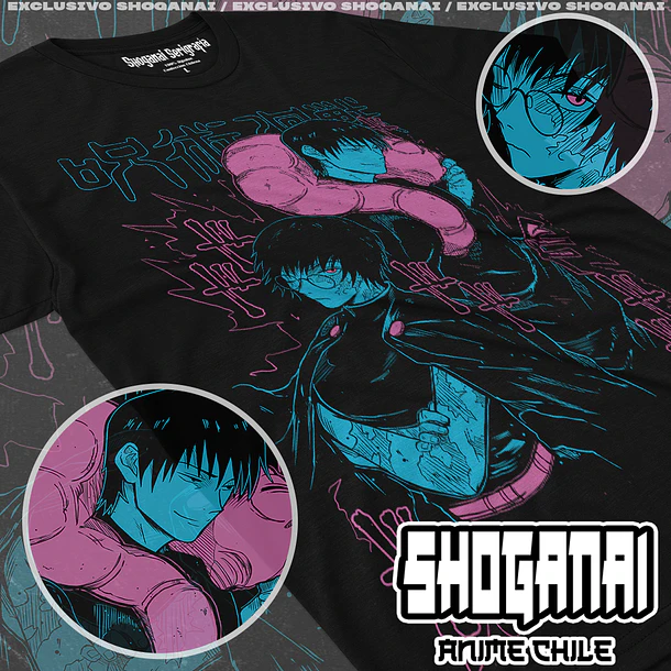 JJK42 Toji y Maki Zenin - JUJUTSU KAISEN - ADULTO (Polera o Polerón) 1