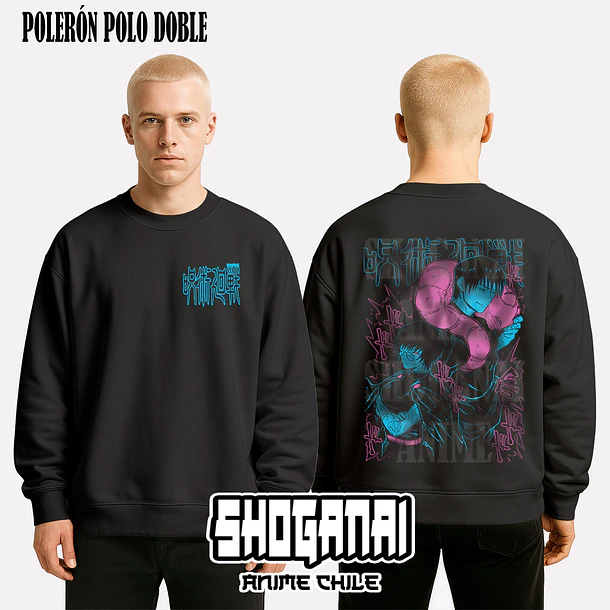 JJK42 Toji y Maki Zenin - JUJUTSU KAISEN - ADULTO (Polera o Polerón) 7