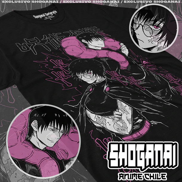 JJK42 OP2 Toji y Maki Zenin - JUJUTSU KAISEN - ADULTO (Polera o Polerón) 1