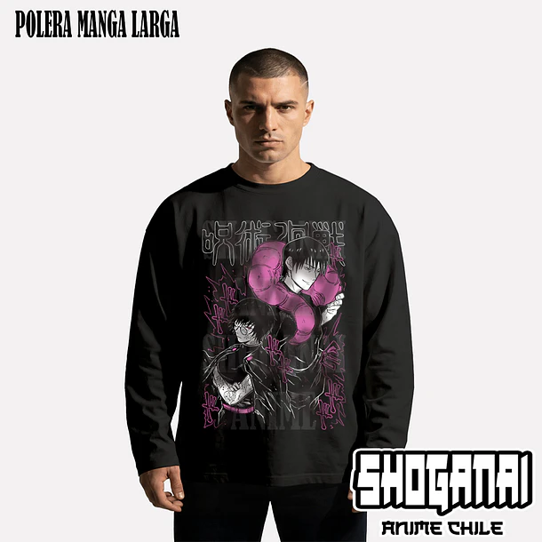 JJK42 OP2 Toji y Maki Zenin - JUJUTSU KAISEN - ADULTO (Polera o Polerón) 3