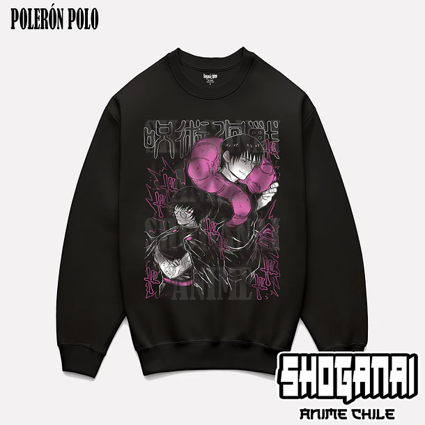 JJK42 OP2 Toji y Maki Zenin - JUJUTSU KAISEN - ADULTO (Polera o Polerón) 6