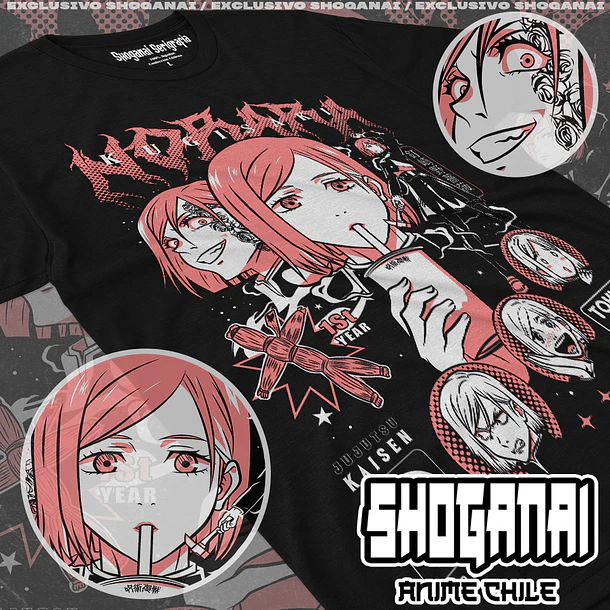 JJK44 Nobara Kugisaki - JUJUTSU KAISEN - ADULTO (Polera o Polerón) 1