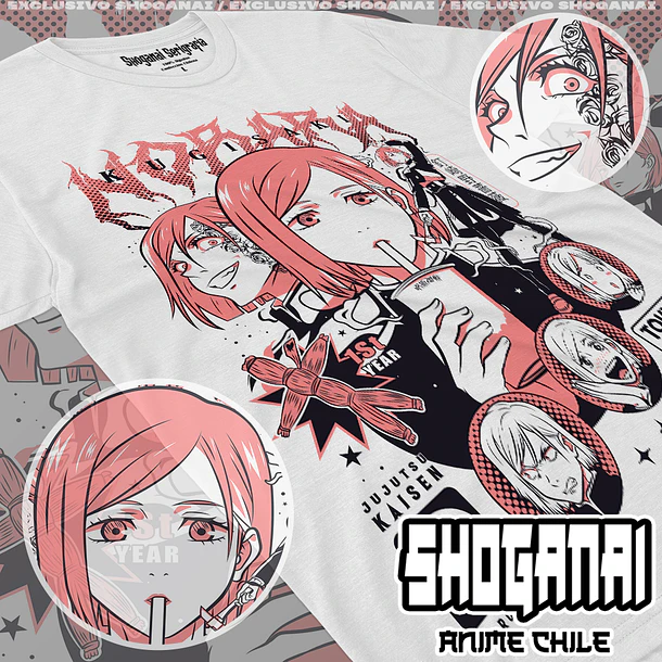 JJK44 Nobara Kugisaki - JUJUTSU KAISEN - ADULTO (Polera o Polerón) 2