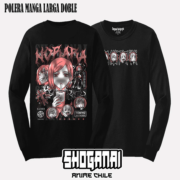 JJK44 Nobara Kugisaki - JUJUTSU KAISEN - ADULTO (Polera o Polerón) 5