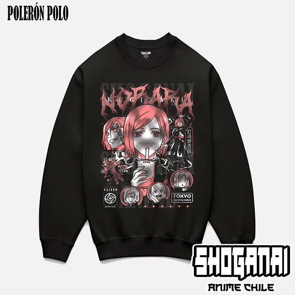 JJK44 Nobara Kugisaki - JUJUTSU KAISEN - ADULTO (Polera o Polerón) 7