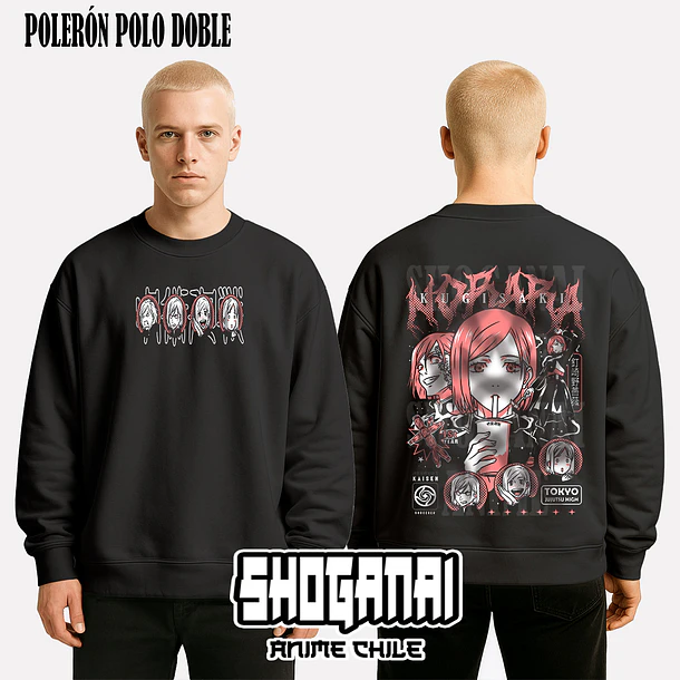 JJK44 Nobara Kugisaki - JUJUTSU KAISEN - ADULTO (Polera o Polerón) 8
