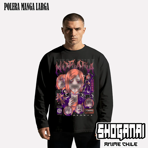 JJK44 OP2 Nobara Kugisaki - JUJUTSU KAISEN - ADULTO (Polera o Polerón) 3
