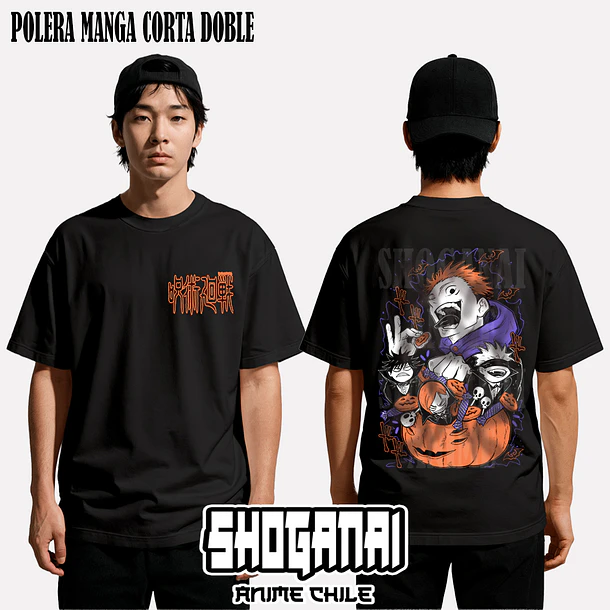 JJK46 Jujutsu Kaisen Halloween - JUJUTSU KAISEN - ADULTO (Polera o Polerón) 2