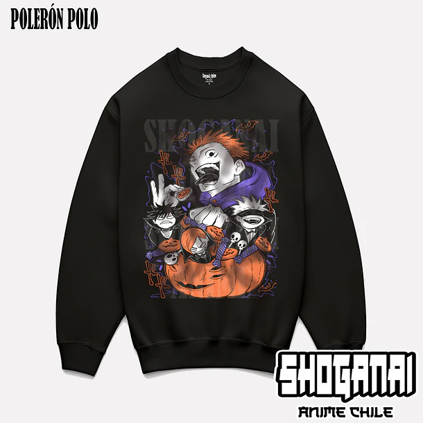 JJK46 Jujutsu Kaisen Halloween - JUJUTSU KAISEN - ADULTO (Polera o Polerón) 6