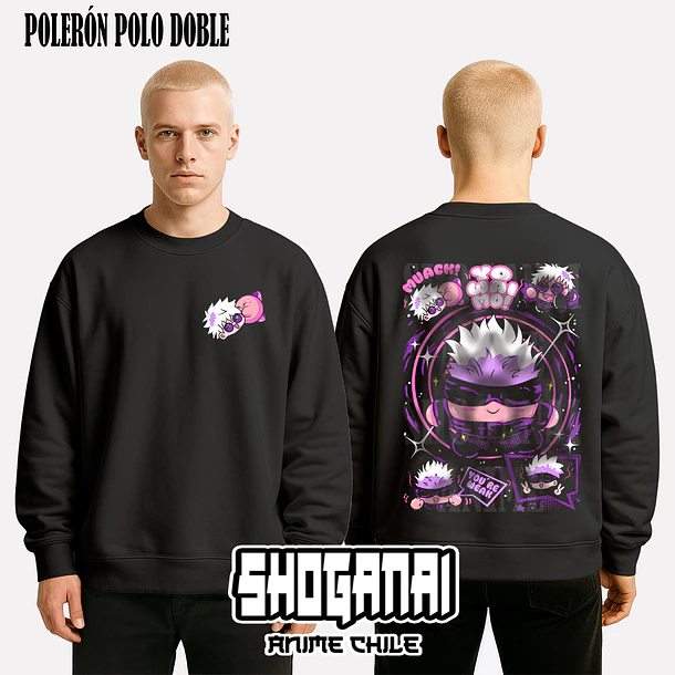 JJK47 Satoru Gojo Kirby - JUJUTSU KAISEN - ADULTO (Polera o Polerón) 8