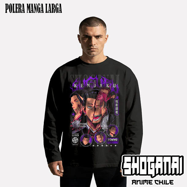 JJK49 Suguru Geto X Kenjaku - JUJUTSU KAISEN - ADULTO (Polera o Polerón) 4