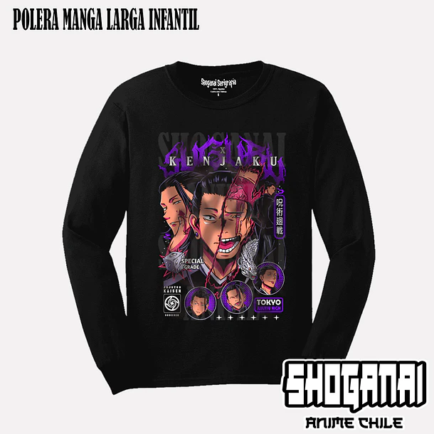 JJK49 Suguru Geto X Kenjaku - JUJUTSU KAISEN - INFANTIL (Polera o Polerón) 4