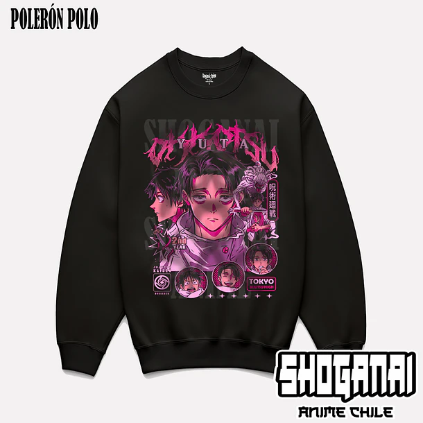 JJK50 Yuta Okkotsu - JUJUTSU KAISEN - ADULTO (Polera o Polerón) 7