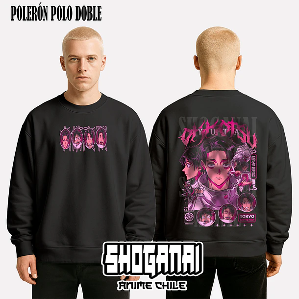JJK50 Yuta Okkotsu - JUJUTSU KAISEN - ADULTO (Polera o Polerón) 8