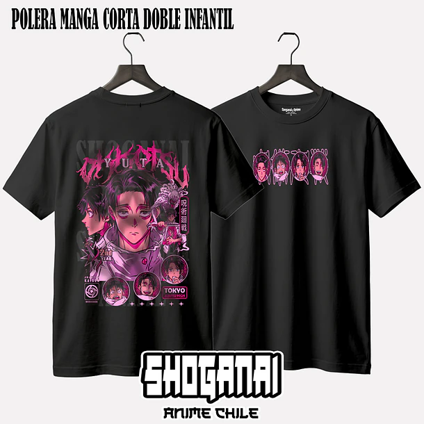 JJK50 Yuta Okkotsu - JUJUTSU KAISEN - INFANTIL (Polera o Polerón) 3