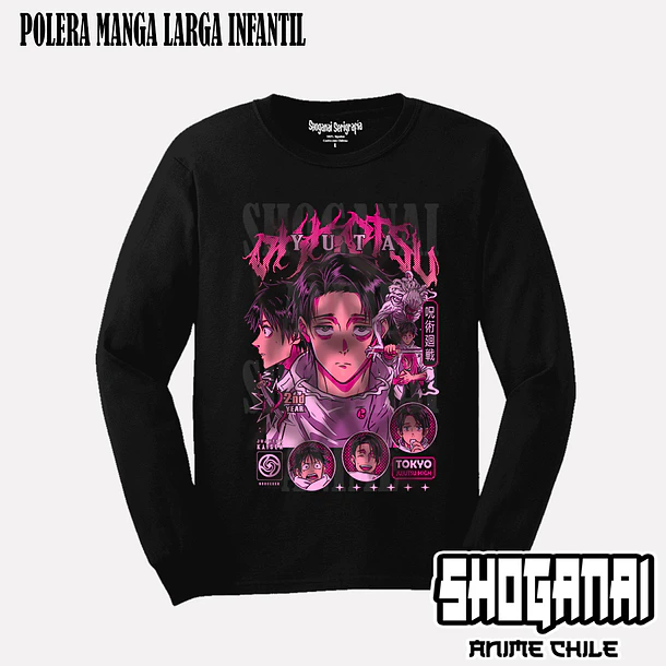 JJK50 Yuta Okkotsu - JUJUTSU KAISEN - INFANTIL (Polera o Polerón) 4
