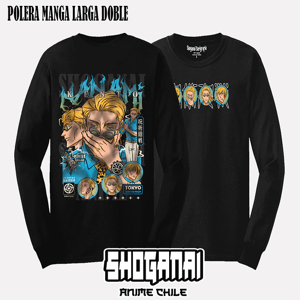 JJK52 Kento Nanami - JUJUTSU KAISEN - ADULTO (Polera o Polerón) 5