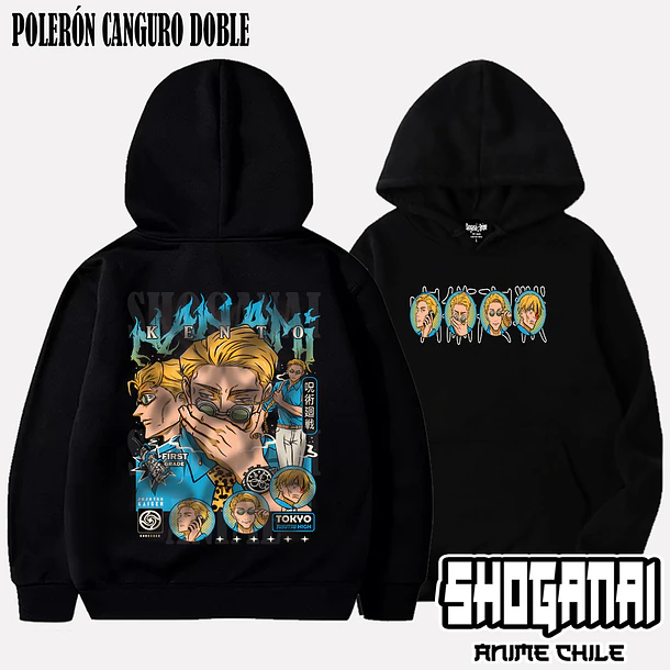 JJK52 Kento Nanami - JUJUTSU KAISEN - ADULTO (Polera o Polerón) 6
