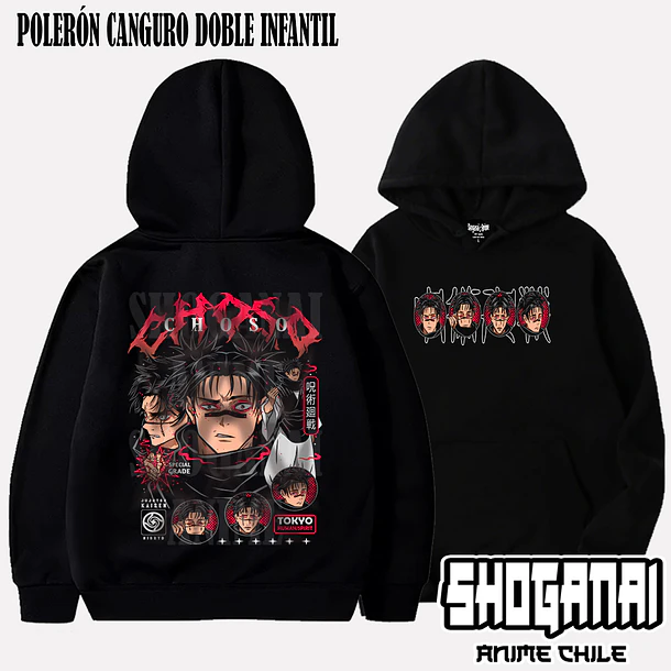 JJK53 Choso - JUJUTSU KAISEN - INFANTIL (Polera o Polerón) 6