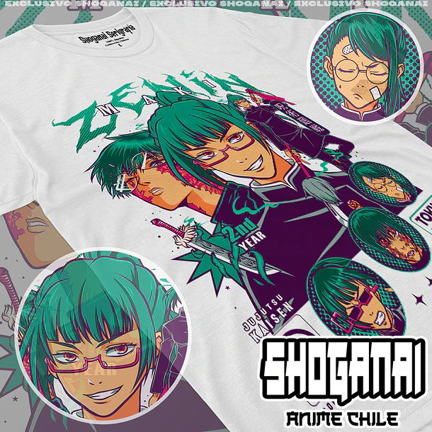 JJK54 Maki Zenin - JUJUTSU KAISEN - INFANTIL (Polera o Polerón) 2