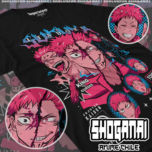 JJK56 Itadori X Sukuna - JUJUTSU KAISEN - ADULTO (Polera o Polerón) 1