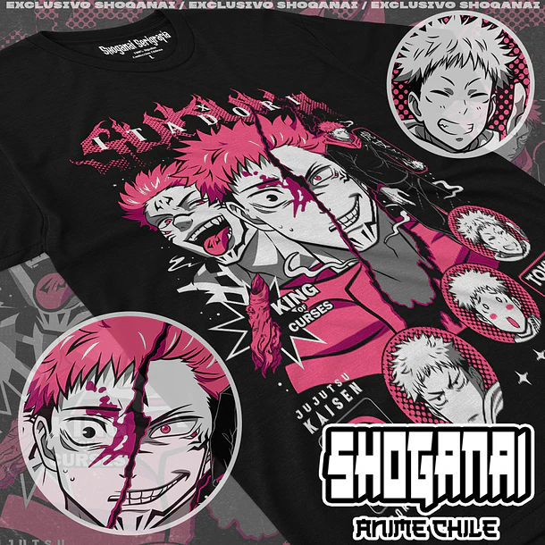 JJK56 OP2 Itadori X Sukuna - JUJUTSU KAISEN - ADULTO (Polera o Polerón) 1