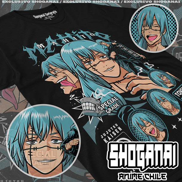 JJK57 Mahito - JUJUTSU KAISEN - ADULTO (Polera o Polerón) 1
