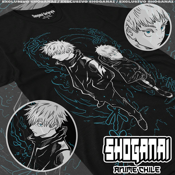 JJK58 Satoru Gojo - JUJUTSU KAISEN - ADULTO (Polera o Polerón) 1