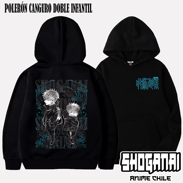 JJK58 Satoru Gojo - JUJUTSU KAISEN - INFANTIL (Polera o Polerón) 5