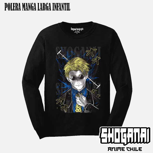 JJK59 Kento Nanami - JUJUTSU KAISEN - INFANTIL (Polera o Polerón) 3
