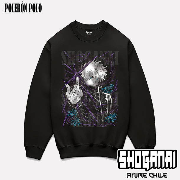 JJK60 Satoru Gojo - JUJUTSU KAISEN - ADULTO (Polera o Polerón) 6