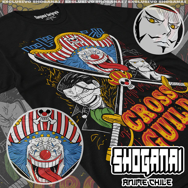 OP21 Cross Guild - ONE PIECE - ADULTO (Polera o Polerón) 1