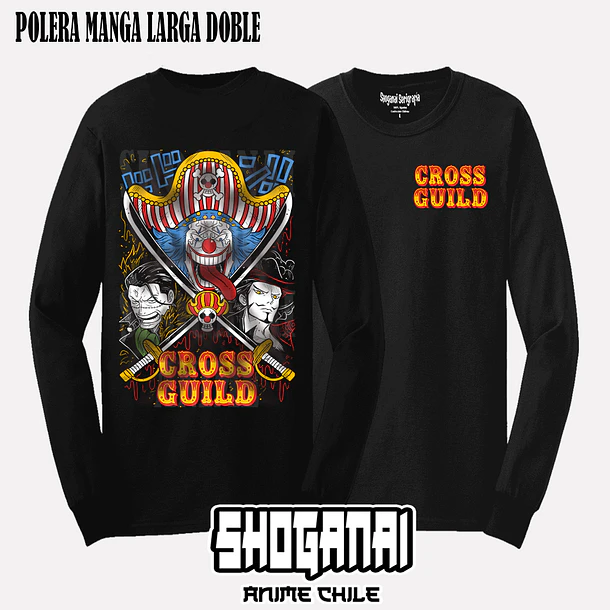 OP21 Cross Guild - ONE PIECE - ADULTO (Polera o Polerón) 4