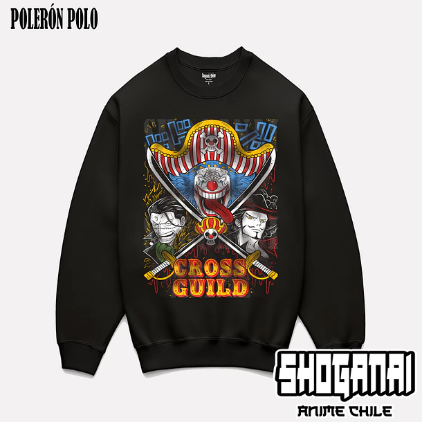 OP21 Cross Guild - ONE PIECE - ADULTO (Polera o Polerón) 6
