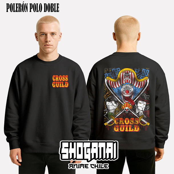 OP21 Cross Guild - ONE PIECE - ADULTO (Polera o Polerón) 7