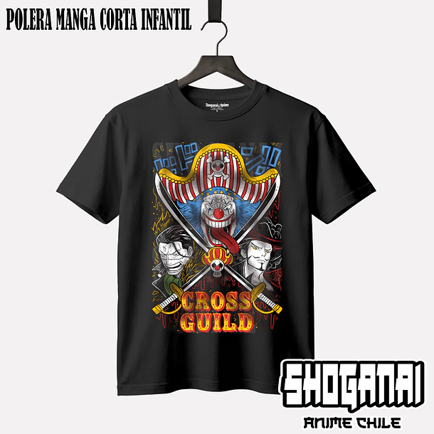 OP21 Cross Guild - ONE PIECE - INFANTIL (Polera o Polerón) 1