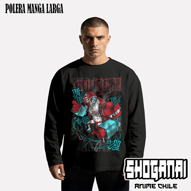 OP22 Franky - ONE PIECE - ADULTO (Polera o Polerón) 3