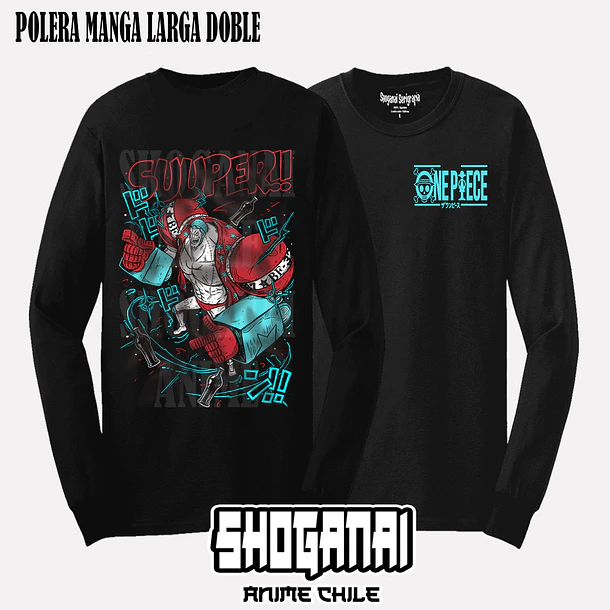 OP22 Franky - ONE PIECE - ADULTO (Polera o Polerón) 4
