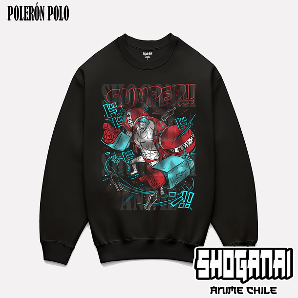 OP22 Franky - ONE PIECE - ADULTO (Polera o Polerón) 6